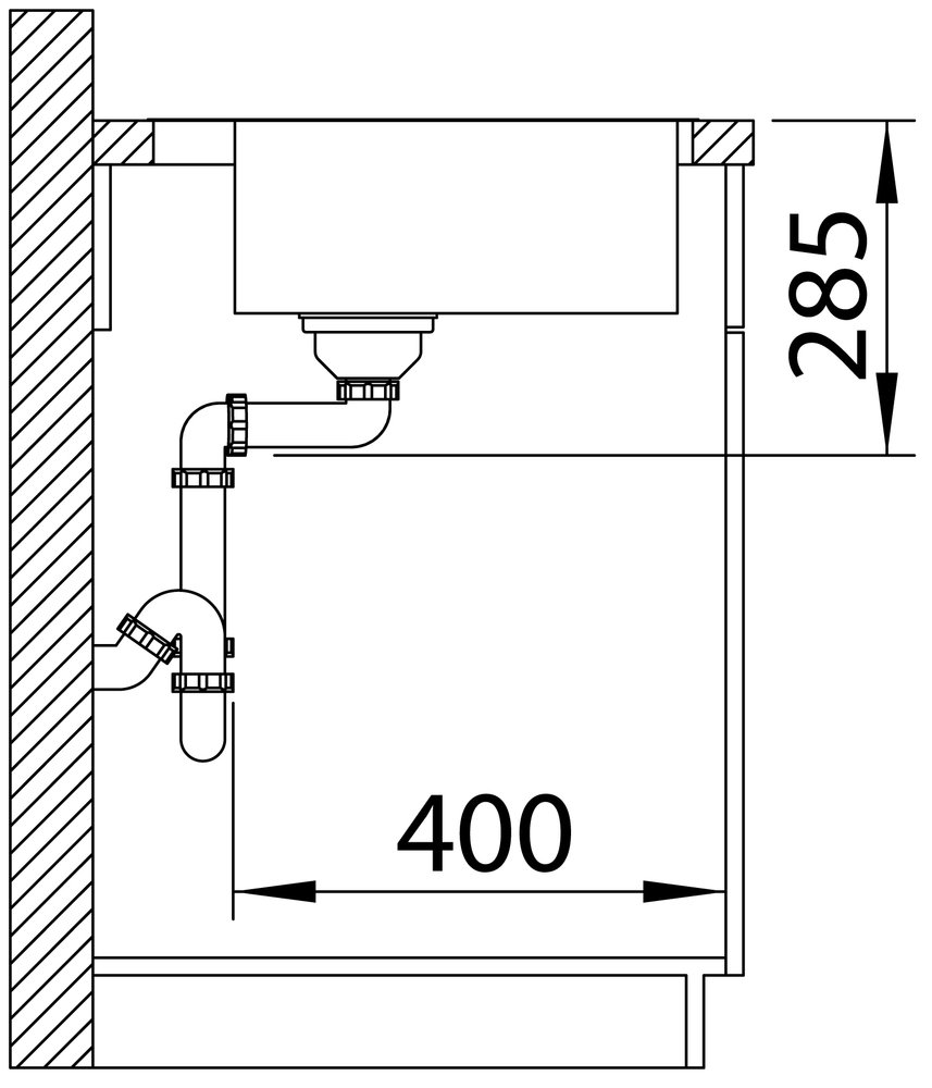 Кухонна мийка Blanco SUPRA 500-IF/A R12 (526355) - изображение 7