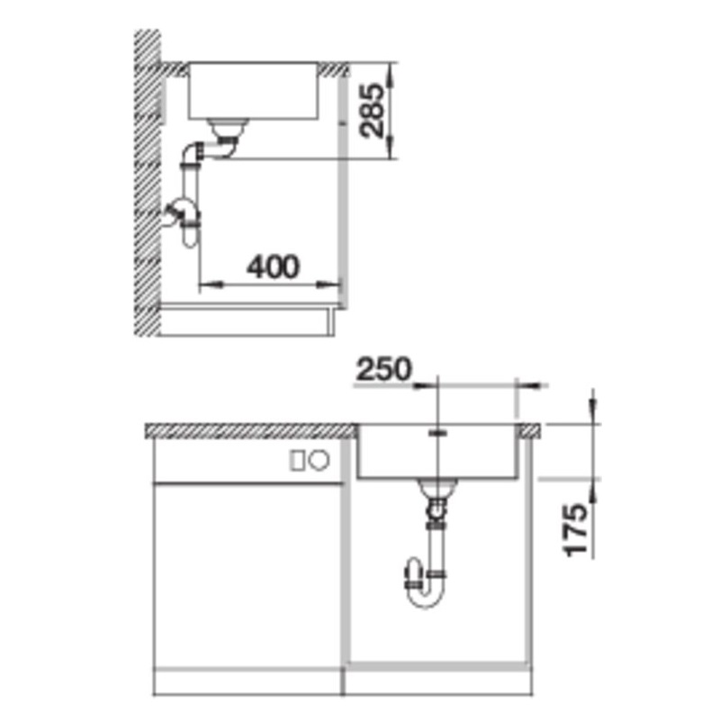 Кухонна мийка Blanco SUPRA 500-IF R12 (526351) - изображение 3
