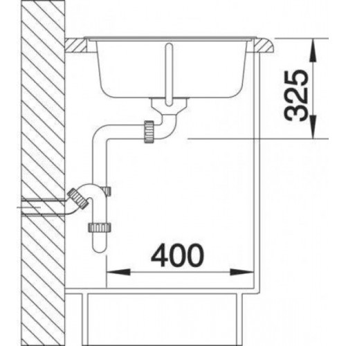 Кухонна мийка Blanco TIPO 45S (511942) - изображение 4