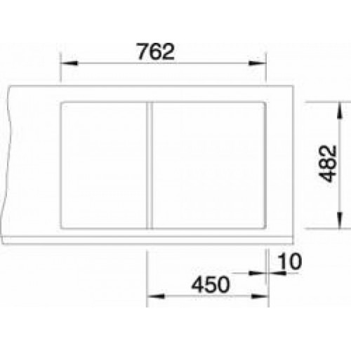 Кухонная мойка Blanco TIPO 45S Compact (513441) - изображение 6