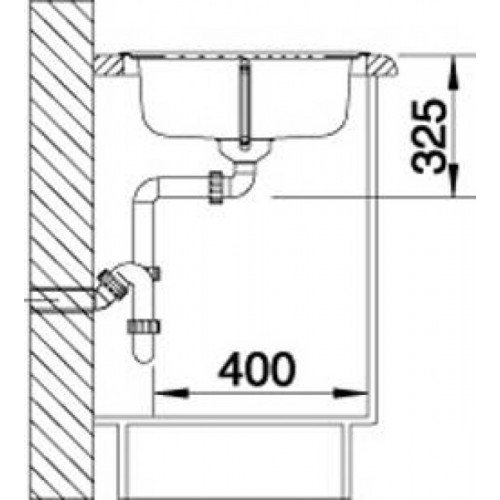 Кухонная мойка Blanco TIPO 45S Compact (513441) - изображение 4