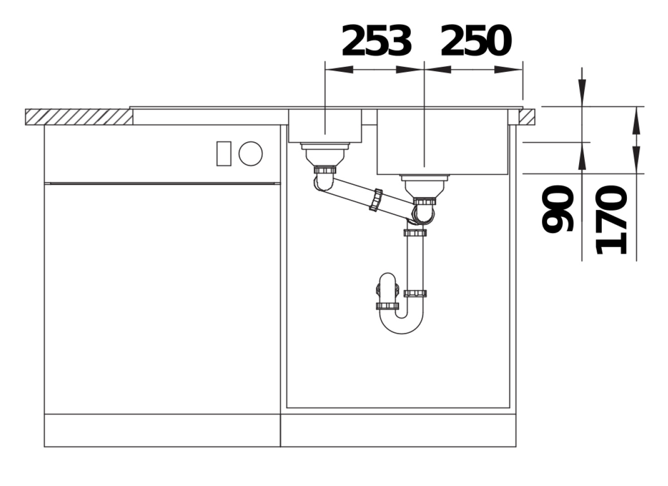 Кухонна мийка Blanco TIPO II 6 S (526620) - изображение 7