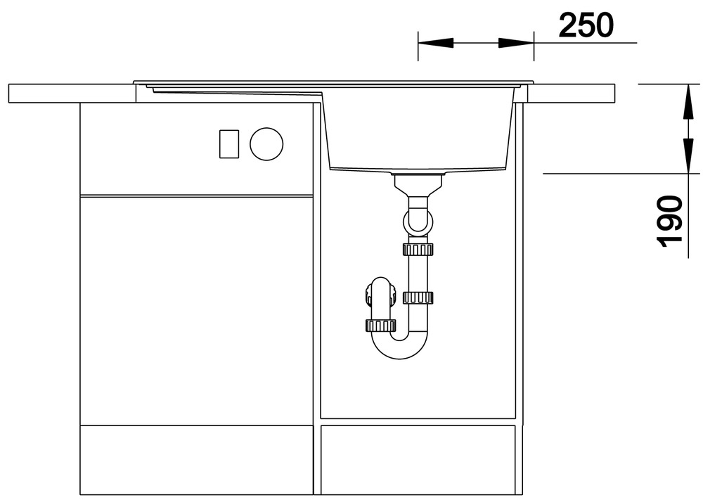 Кухонная мойка Blanco ZENAR 45 S (523851) - изображение 4