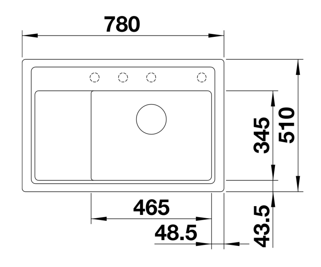 Кухонная мойка Blanco ZENAR XL 6 S Compact (523782) - изображение 2