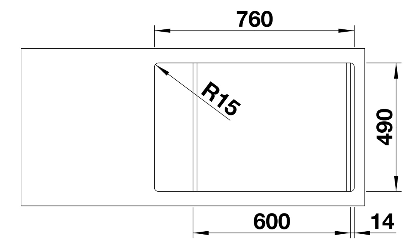 Кухонная мойка Blanco ZENAR XL 6 S Compact (523782) - изображение 3