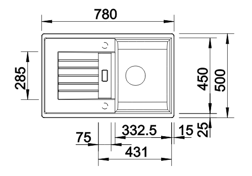 Кухонна мийка Blanco ZIA 45S (526013) - изображение 2