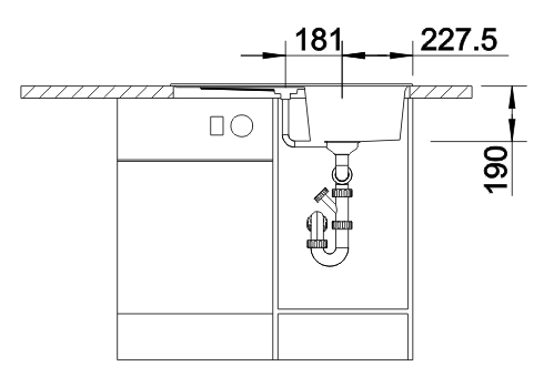 Кухонная мойка Blanco ZIA 45S (527383) - изображение 4