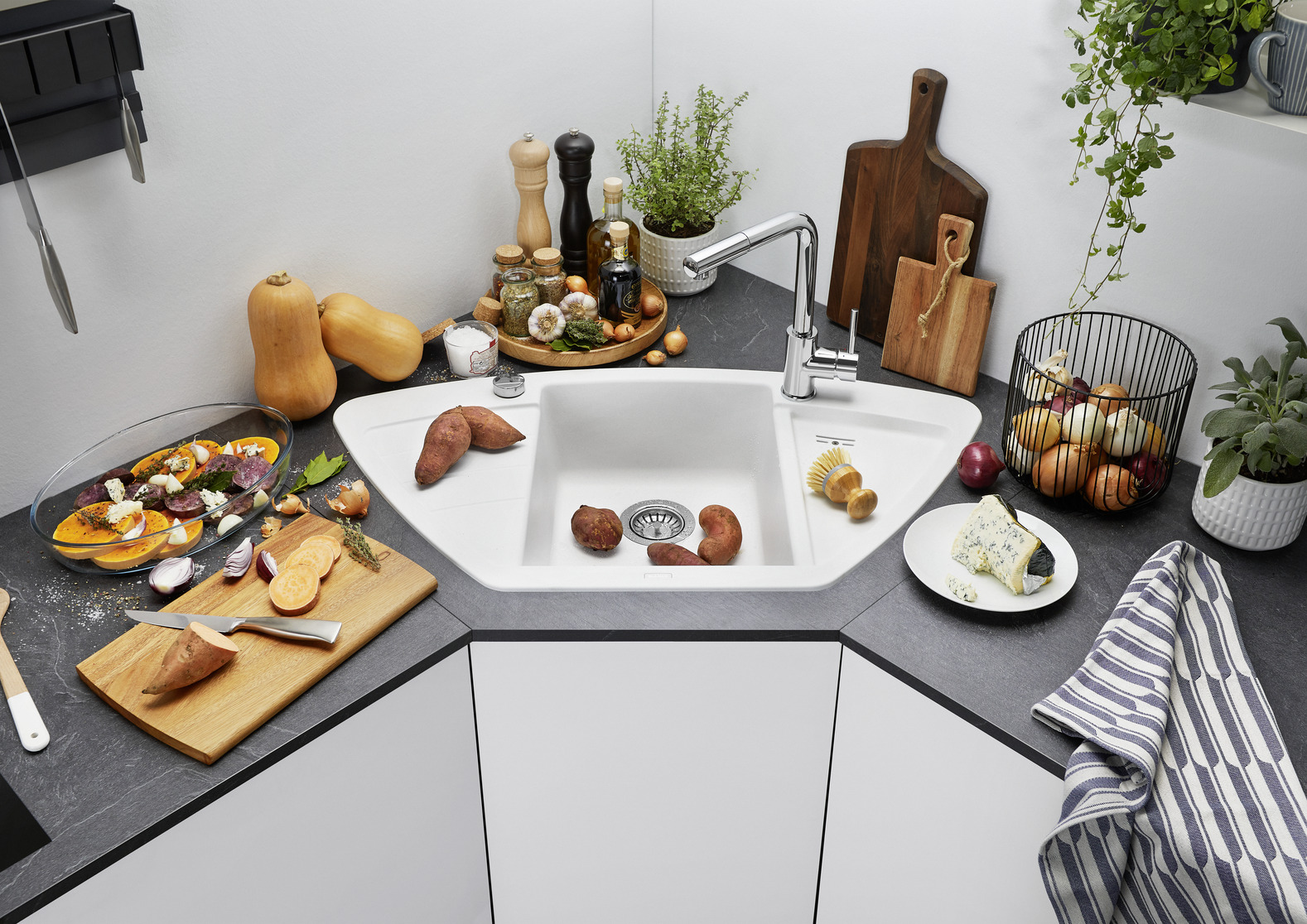 Кухонна мийка Blanco ZIA 9E (514758) - изображение 2