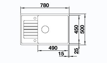 Кухонна мийка Blanco ZIA XL 6S COMPACT (526019) - изображение 3