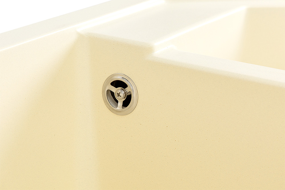 Кухонна мийка InterLine INDIGO old white - изображение 5