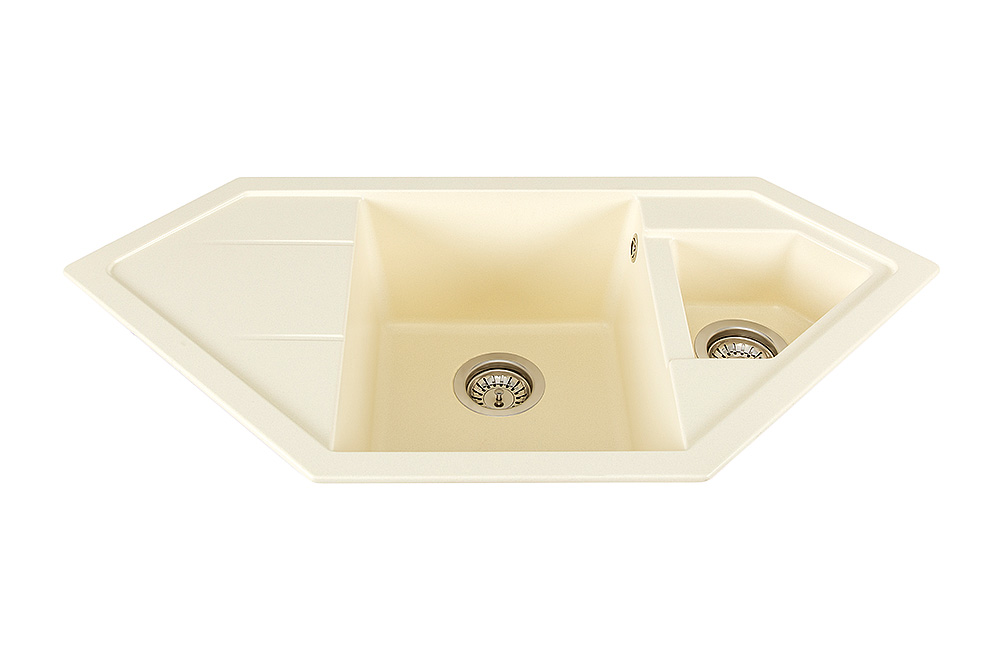 Кухонна мийка InterLine INDIGO old white - изображение 4