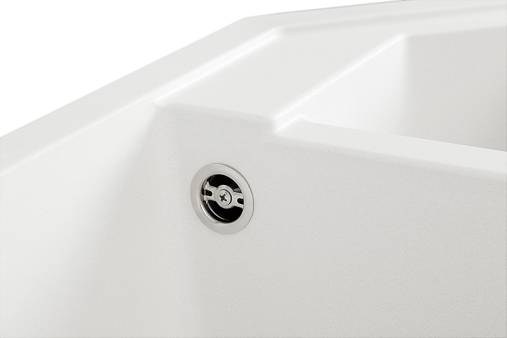 Кухонная мойка InterLine INDIGO white - изображение 3