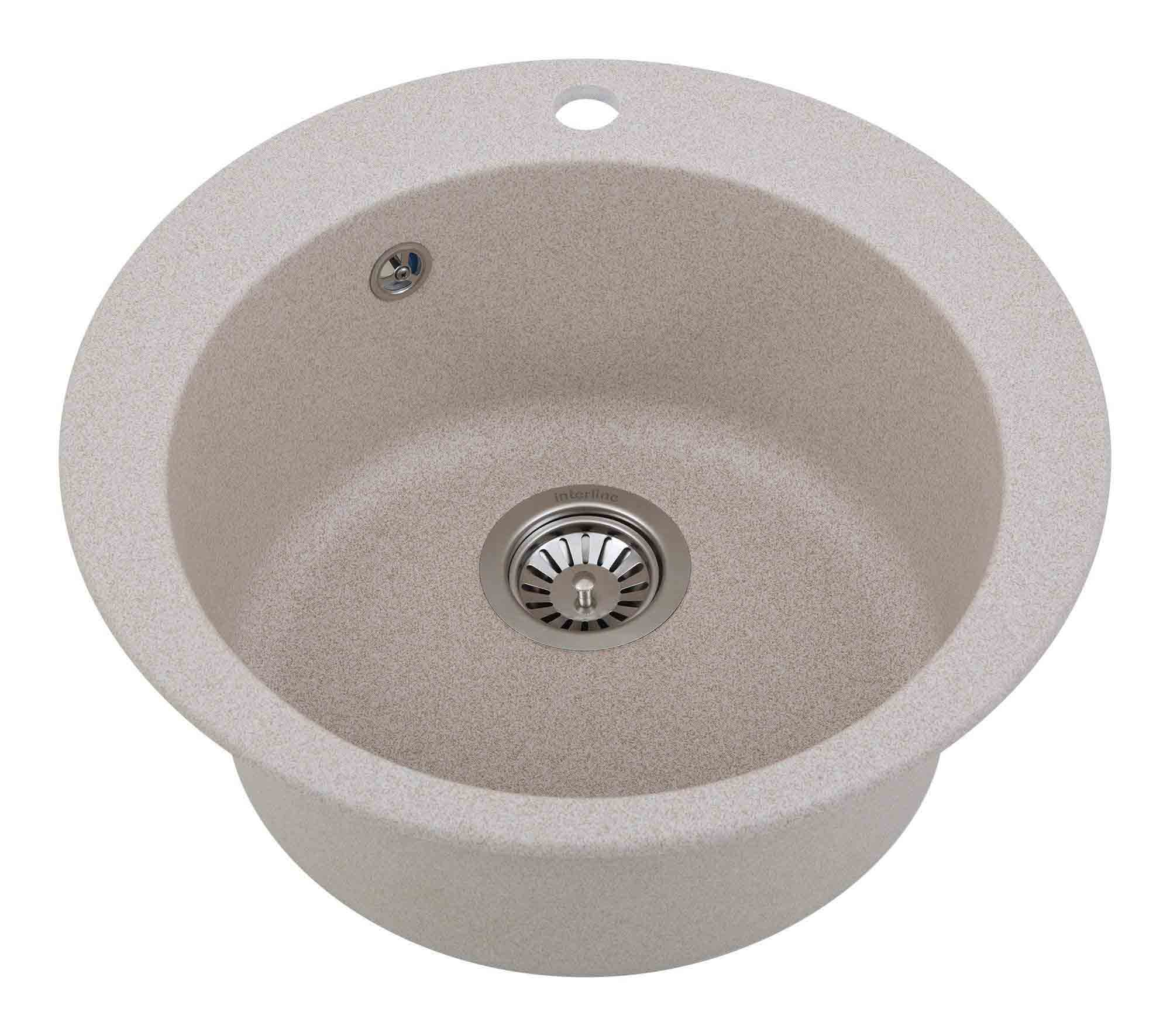 Кухонна мийка InterLine RONDO NEW avena - изображение 2