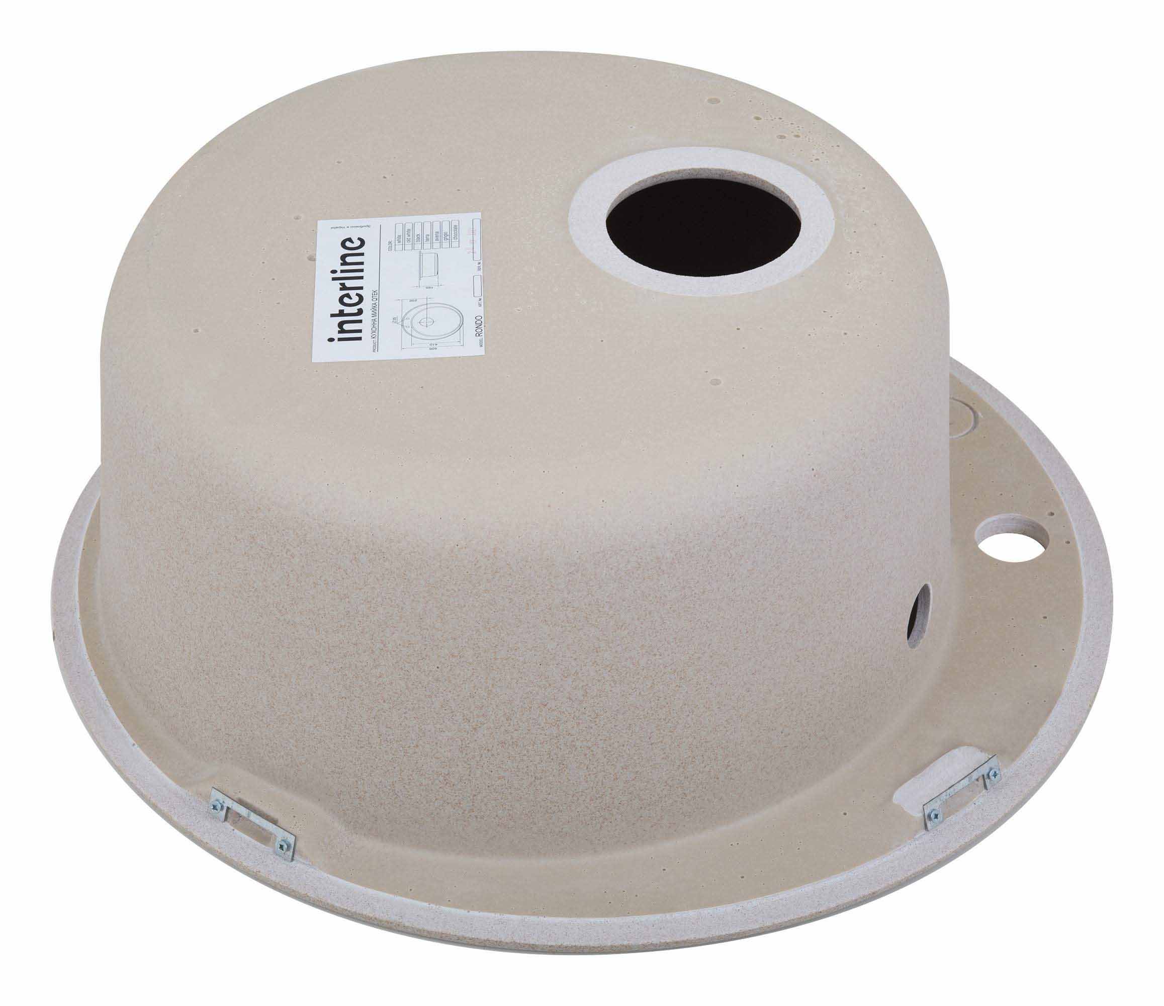 Кухонна мийка InterLine RONDO NEW avena - изображение 7