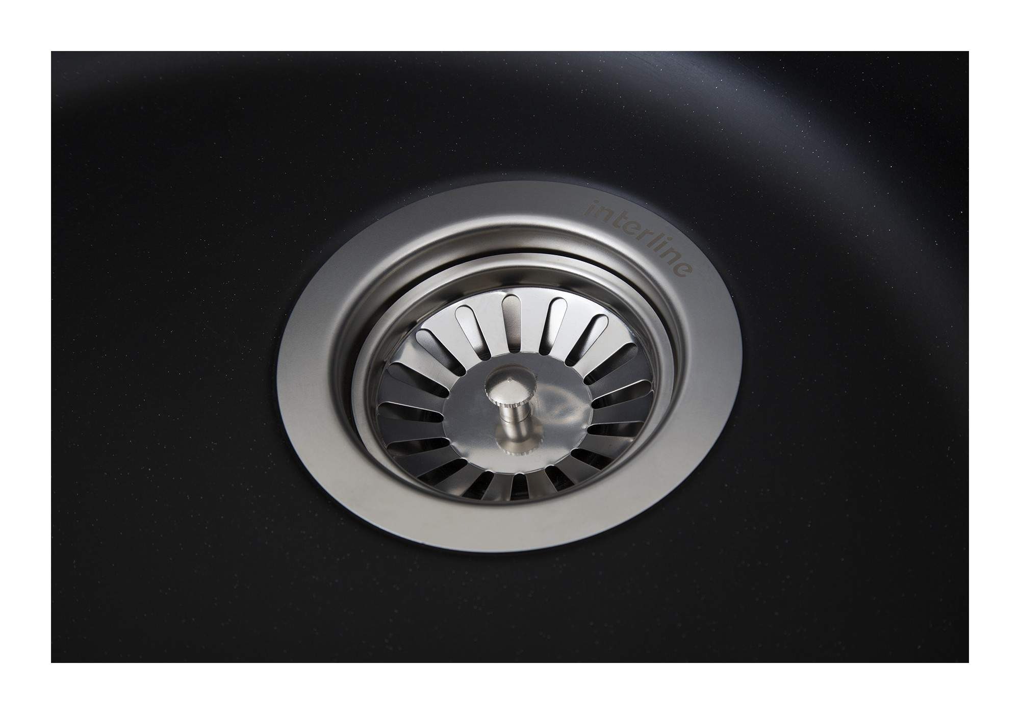 Кухонна мийка InterLine RONDO NEW black - изображение 3