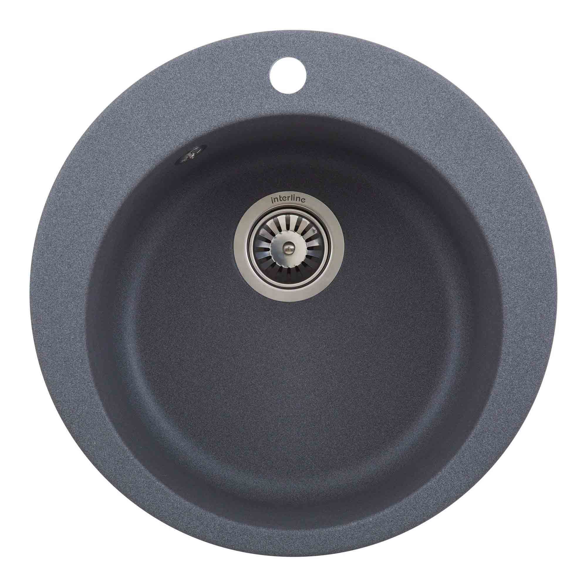 Кухонна мийка InterLine RONDO NEW grigio - изображение 1