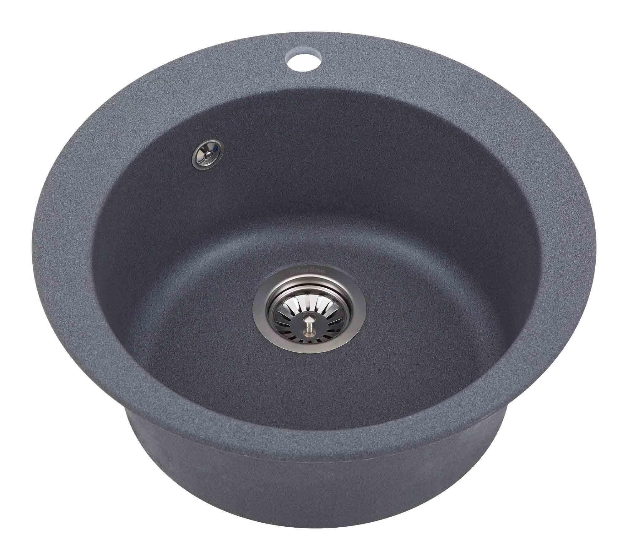 Кухонна мийка InterLine RONDO NEW grigio - изображение 2