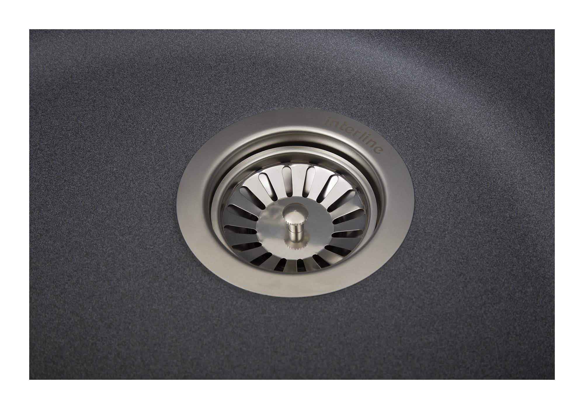 Кухонна мийка InterLine RONDO NEW grigio - изображение 3