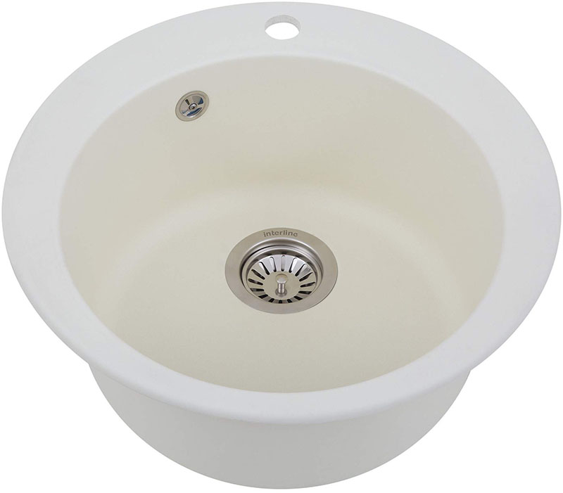 Кухонна мийка InterLine RONDO NEW old white - изображение 2
