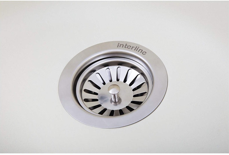 Кухонна мийка InterLine RONDO NEW old white - изображение 3