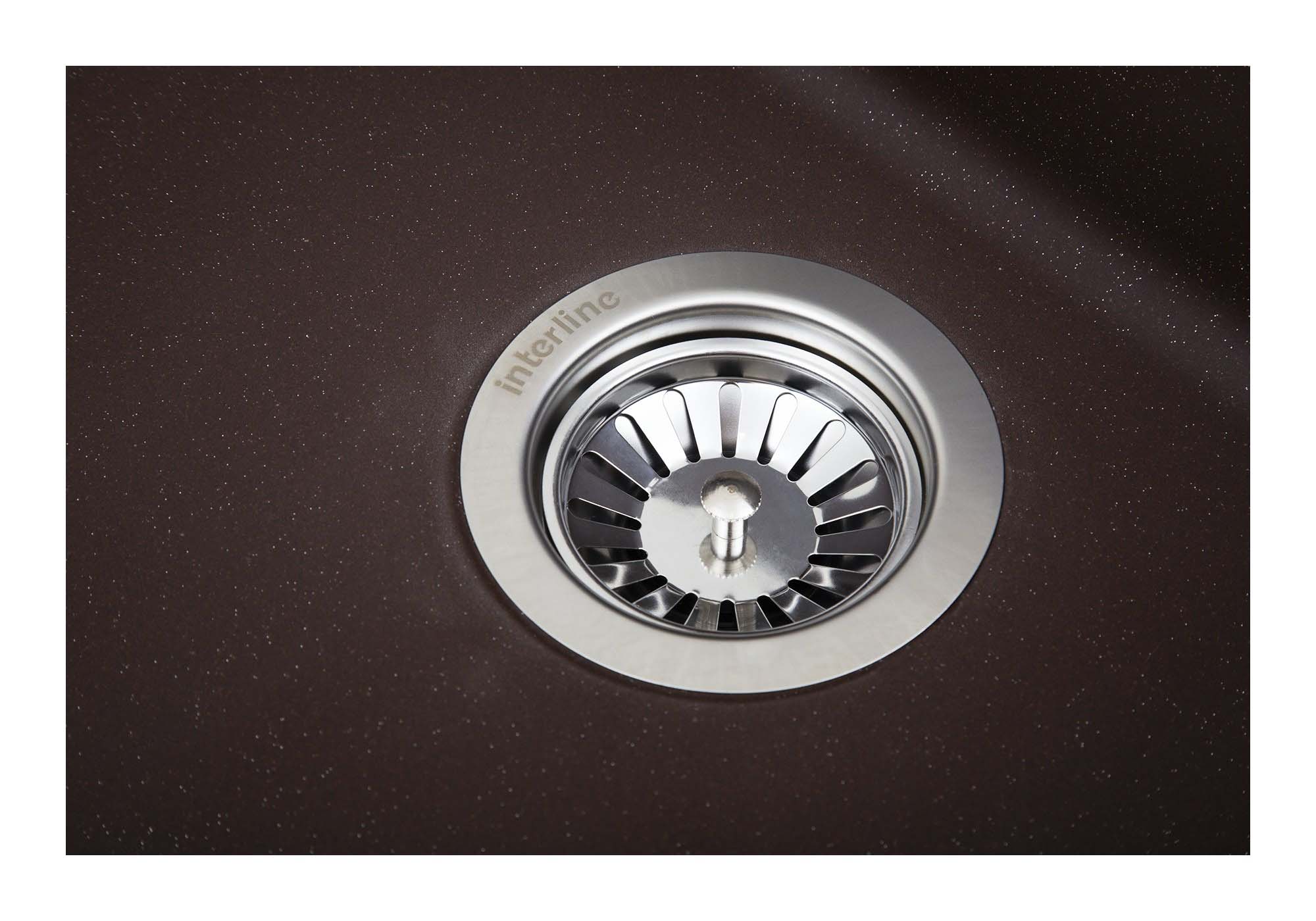 Кухонная мойка InterLine SPRING chocolate - изображение 4