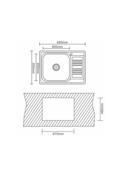 Кухонная мойка InterLine SPRING sateen - изображение 9