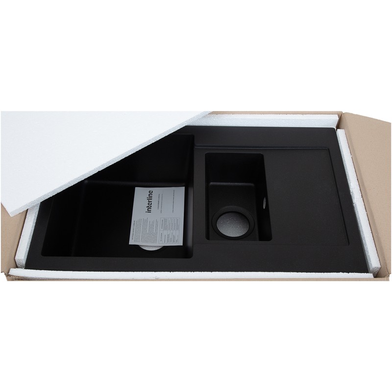 Кухонная мойка InterLine STYLE black - изображение 6