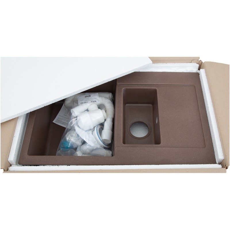 Кухонная мойка InterLine STYLE chocolate - изображение 6