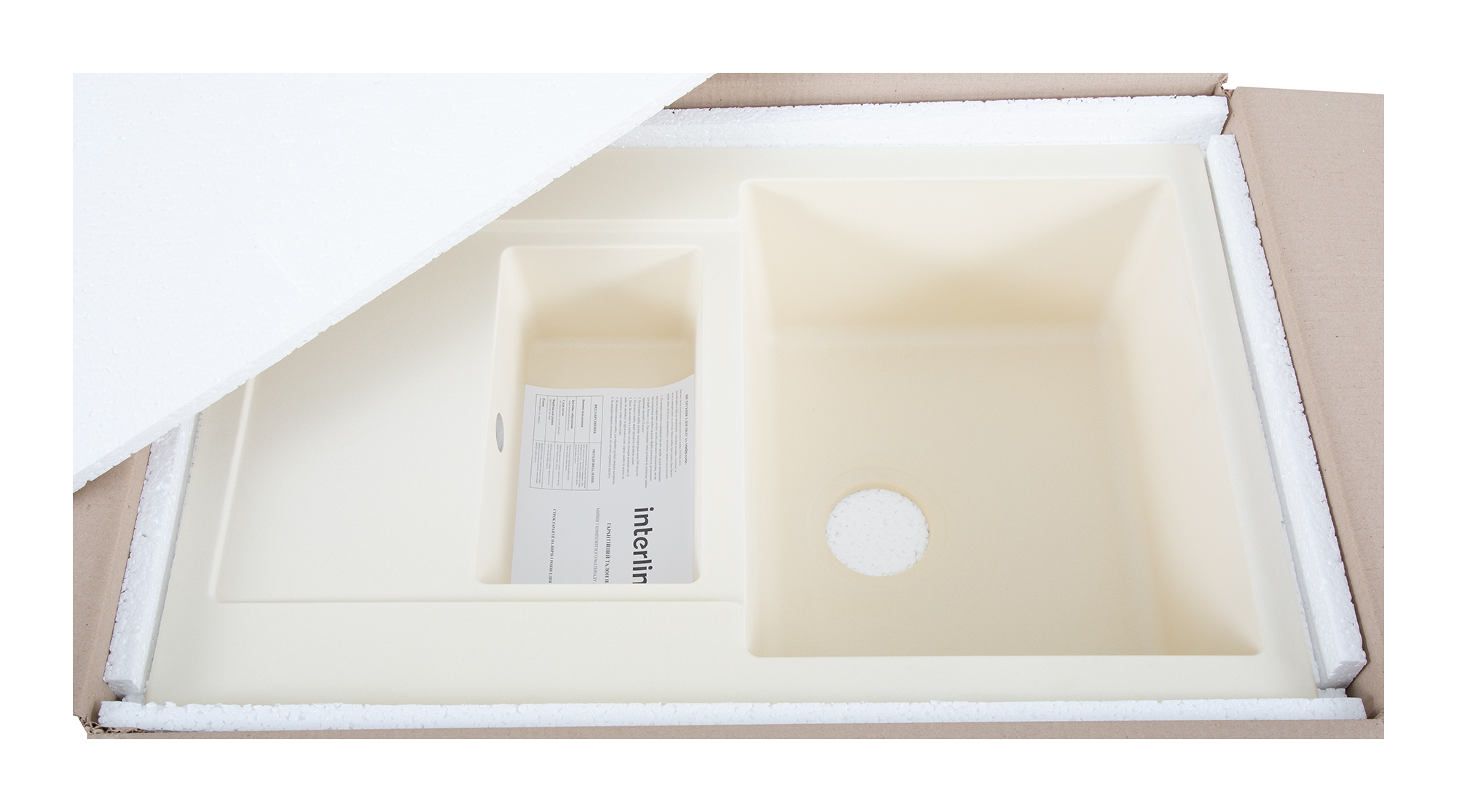 Кухонна мийка InterLine STYLE old white - изображение 6