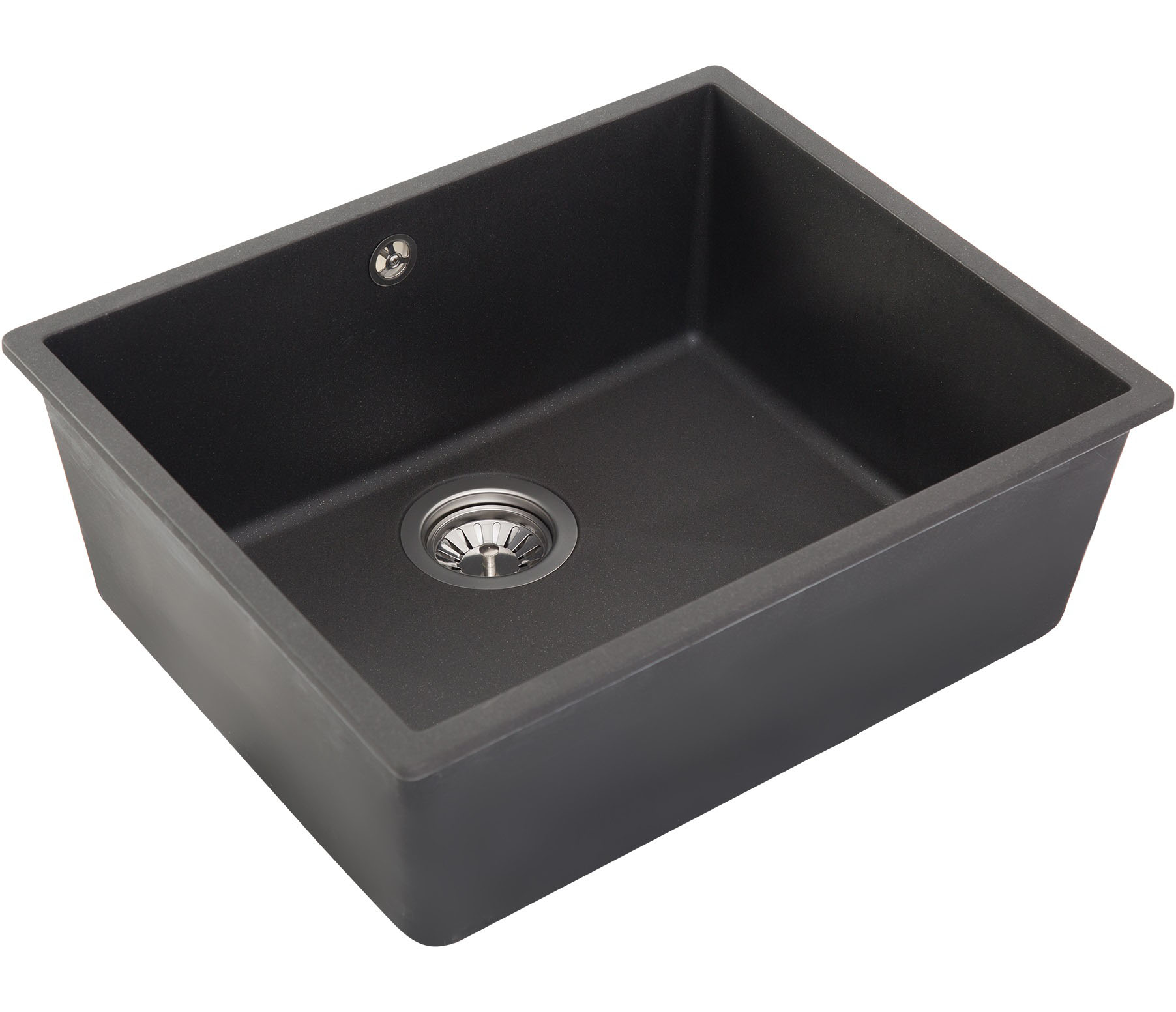 Кухонна мийка InterLine UNDER 600 black - изображение 2