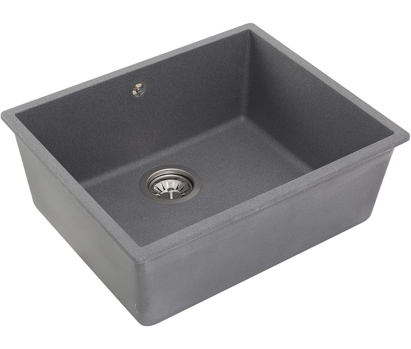 Кухонна мийка InterLine UNDER 600 grigio - изображение 2