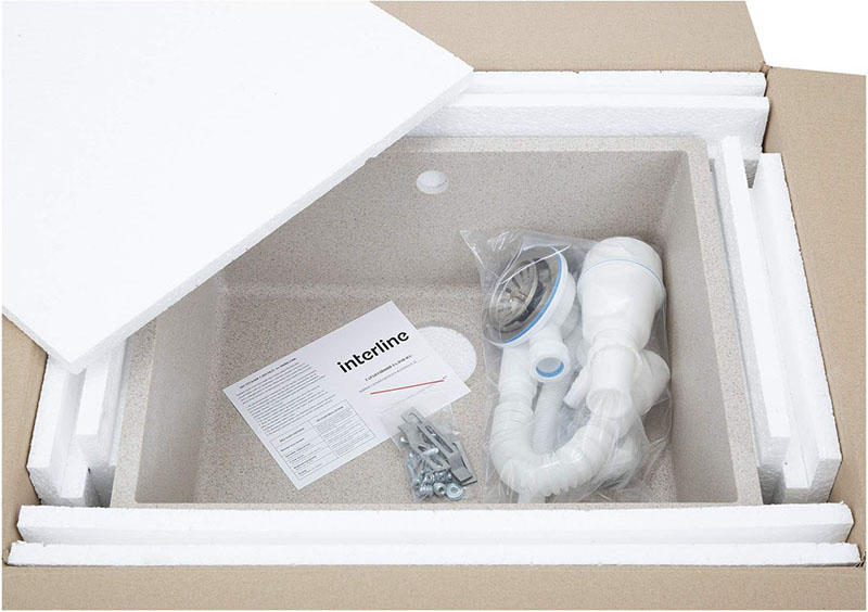 Кухонна мийка InterLine UNDER 600 terra - изображение 6