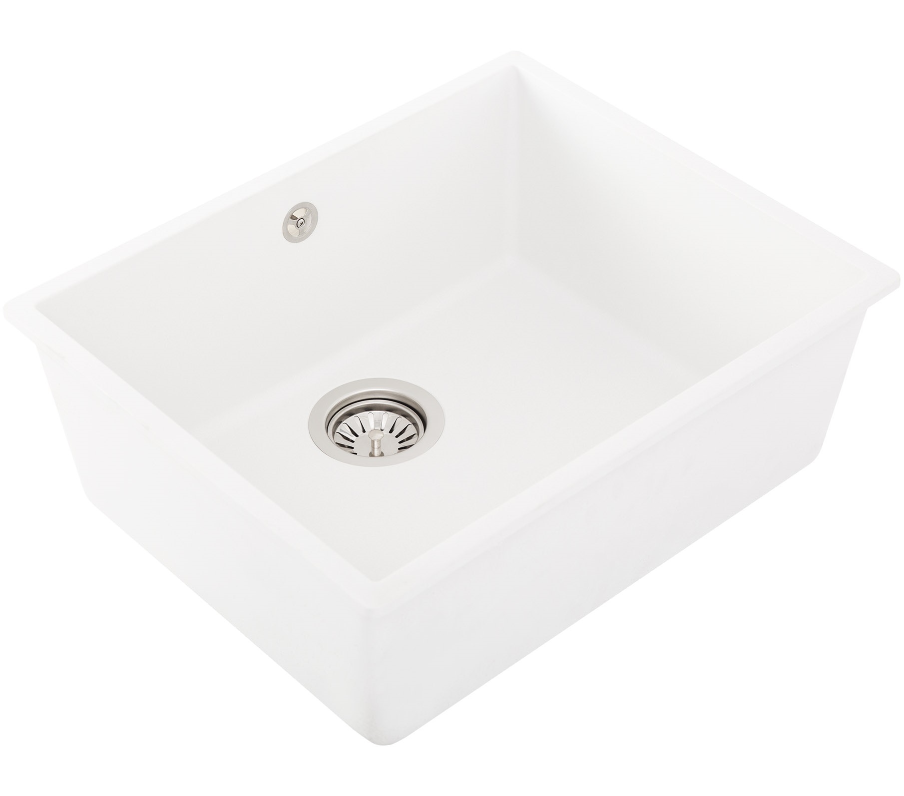 Кухонная мойка InterLine UNDER 600 white - изображение 2