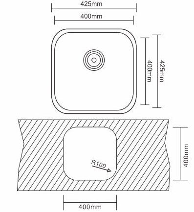 Кухонная мойка InterLine UNDER sateen - изображение 7