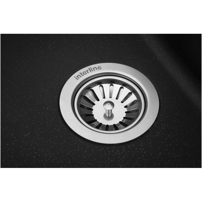 Кухонна мийка InterLine VEGA black - изображение 4