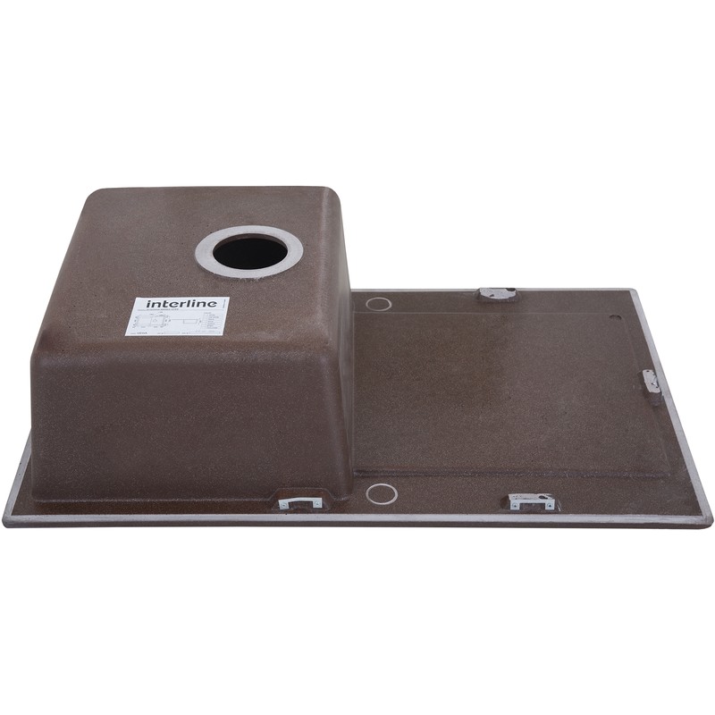 Кухонная мойка InterLine VEGA chocolate - изображение 5