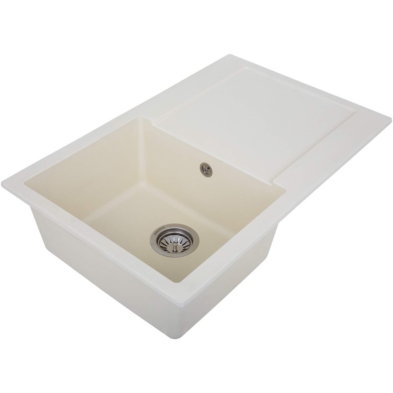 Кухонная мойка InterLine VEGA old white - изображение 3