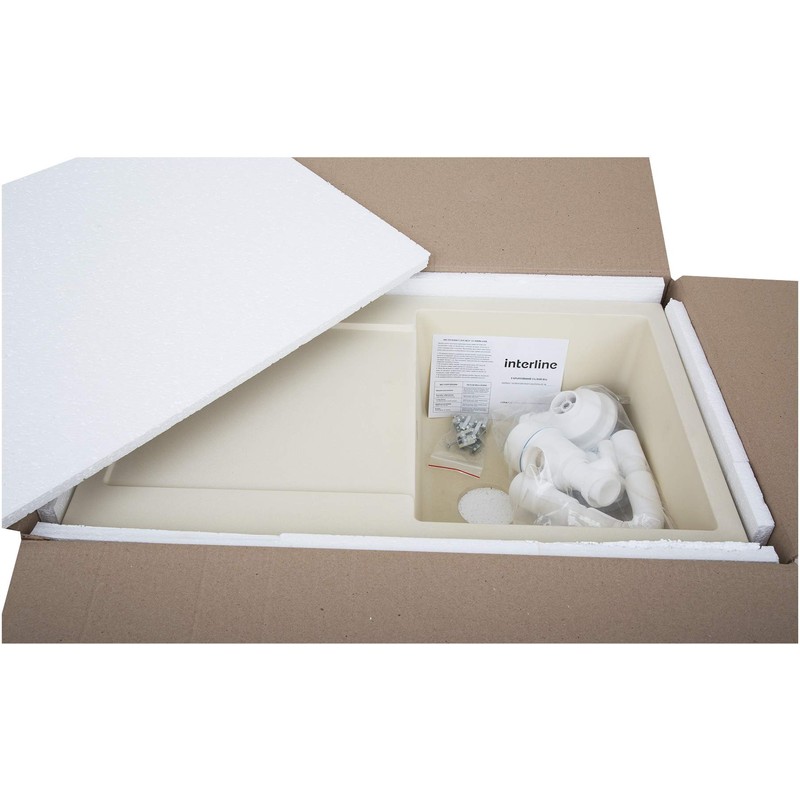 Кухонная мойка InterLine VEGA old white - изображение 9