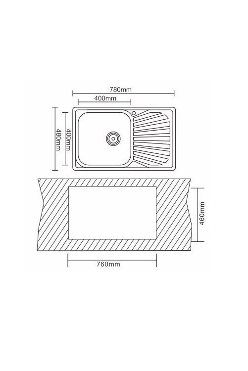 Кухонная мойка InterLine VEGA sateen - изображение 9
