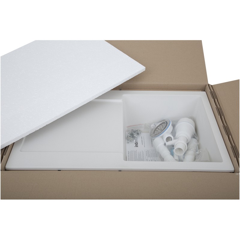 Кухонна мийка InterLine VEGA white - изображение 8