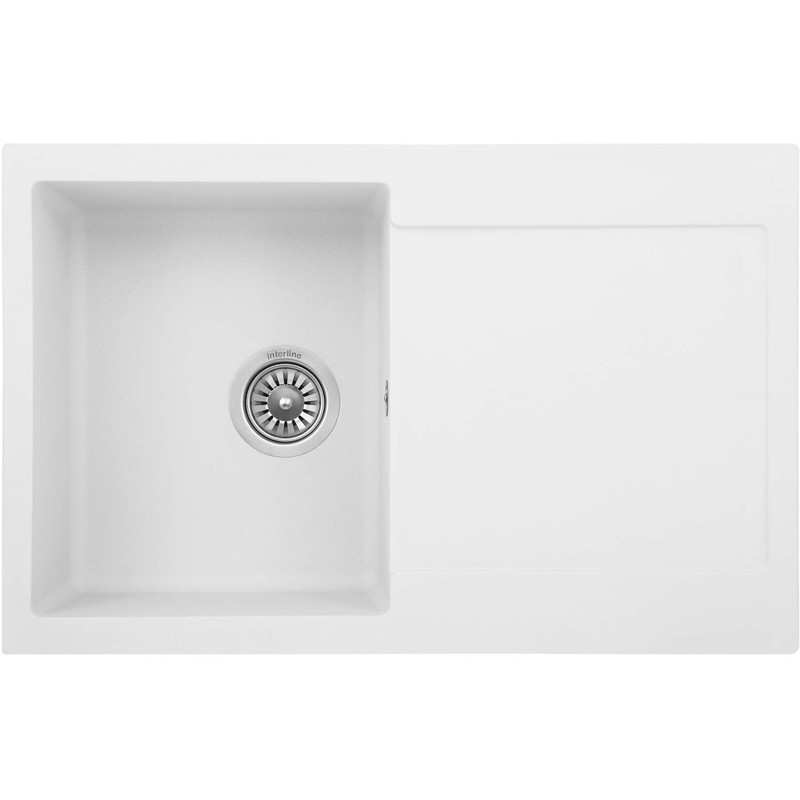 Кухонна мийка InterLine VEGA white - изображение 1
