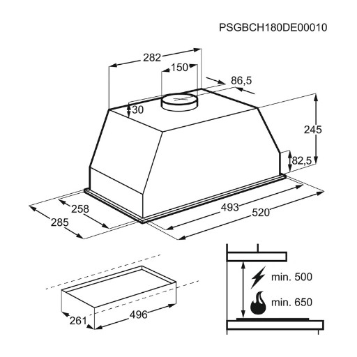 Витяжка Electrolux LFG525S (LFG525S) - изображение 4