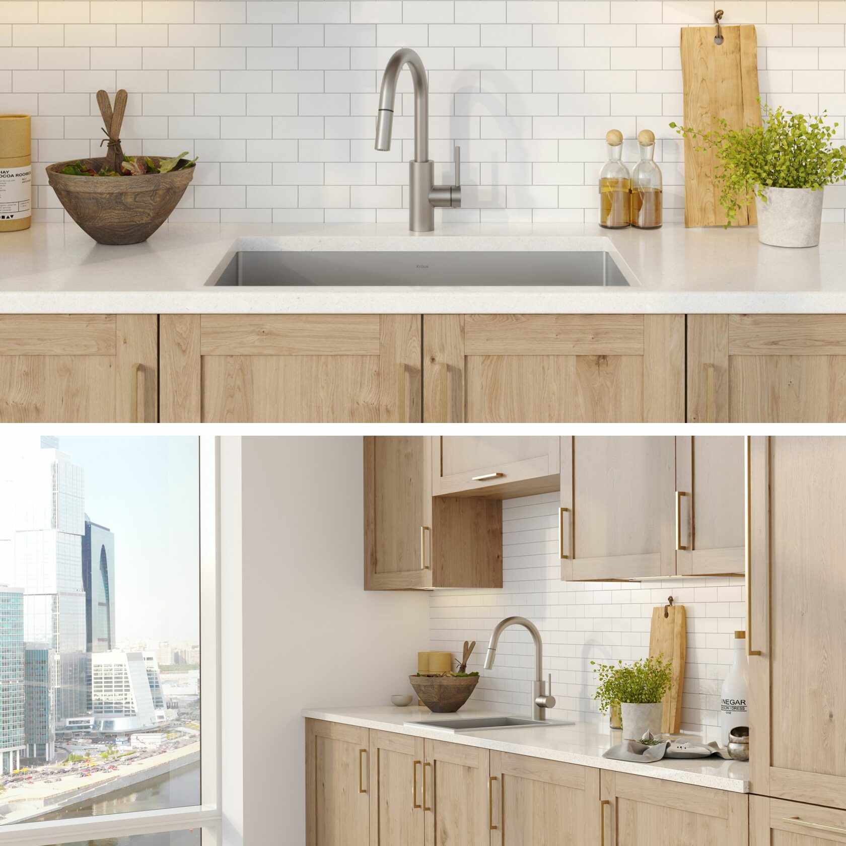 Кухонний змішувач Kraus KPF-2620SFS - изображение 7