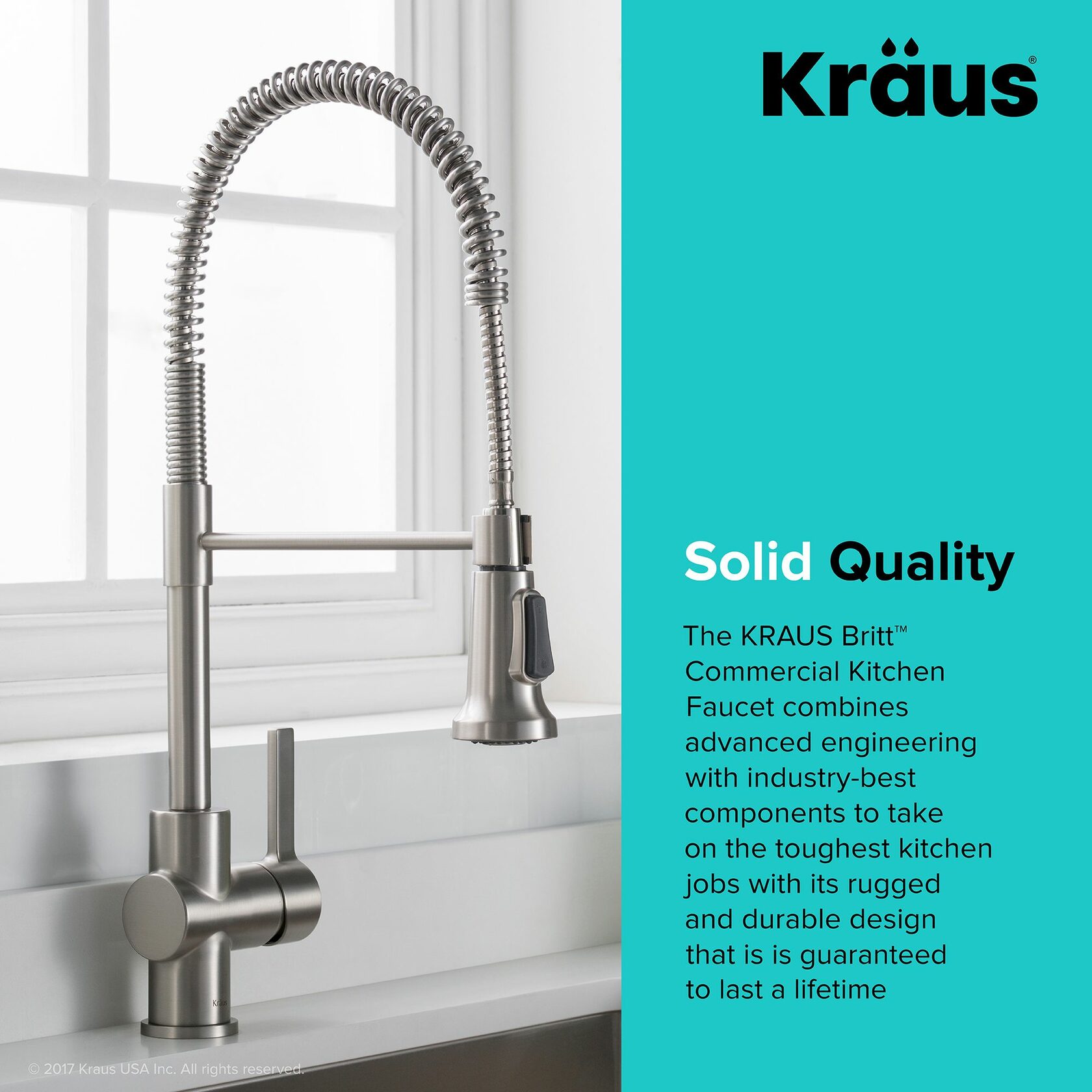 Кухонний змішувач Kraus KPF-1690SFS - изображение 13