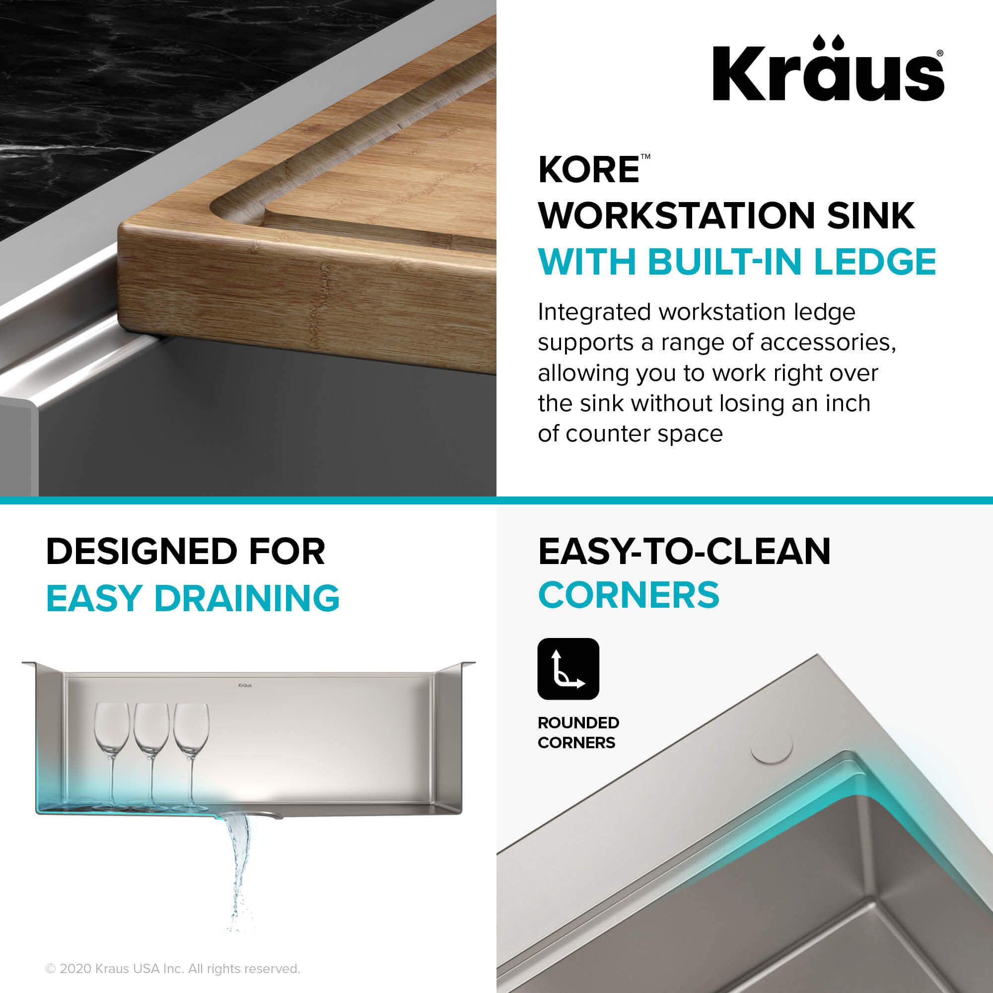 Кухонна мийка Kraus KWT300-32 - изображение 11