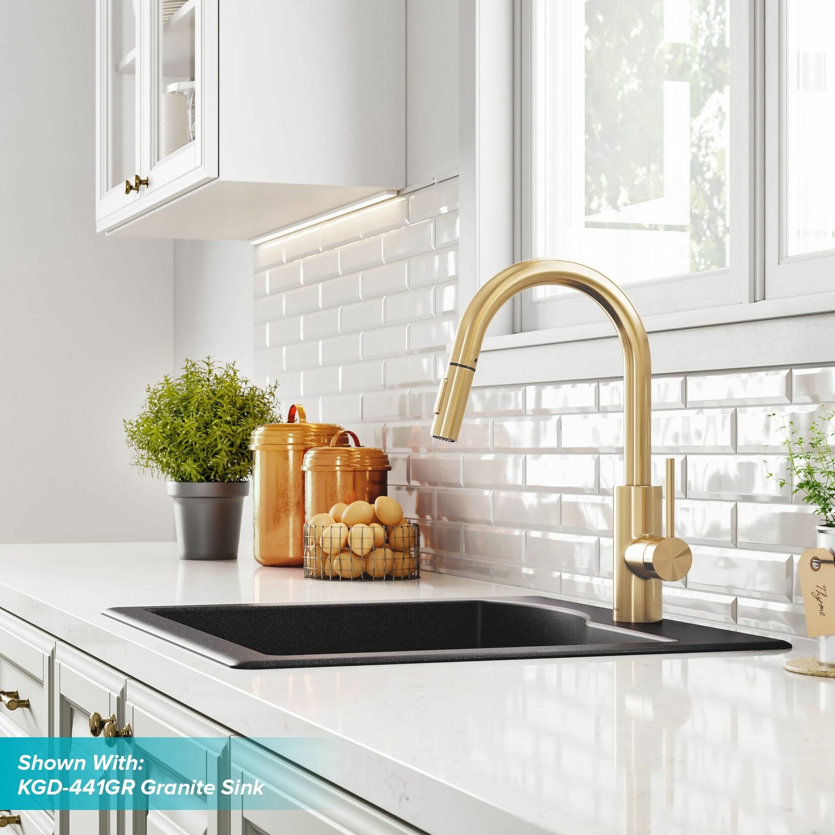 Кухонний змішувач Kraus KPF-2620BB - изображение 11