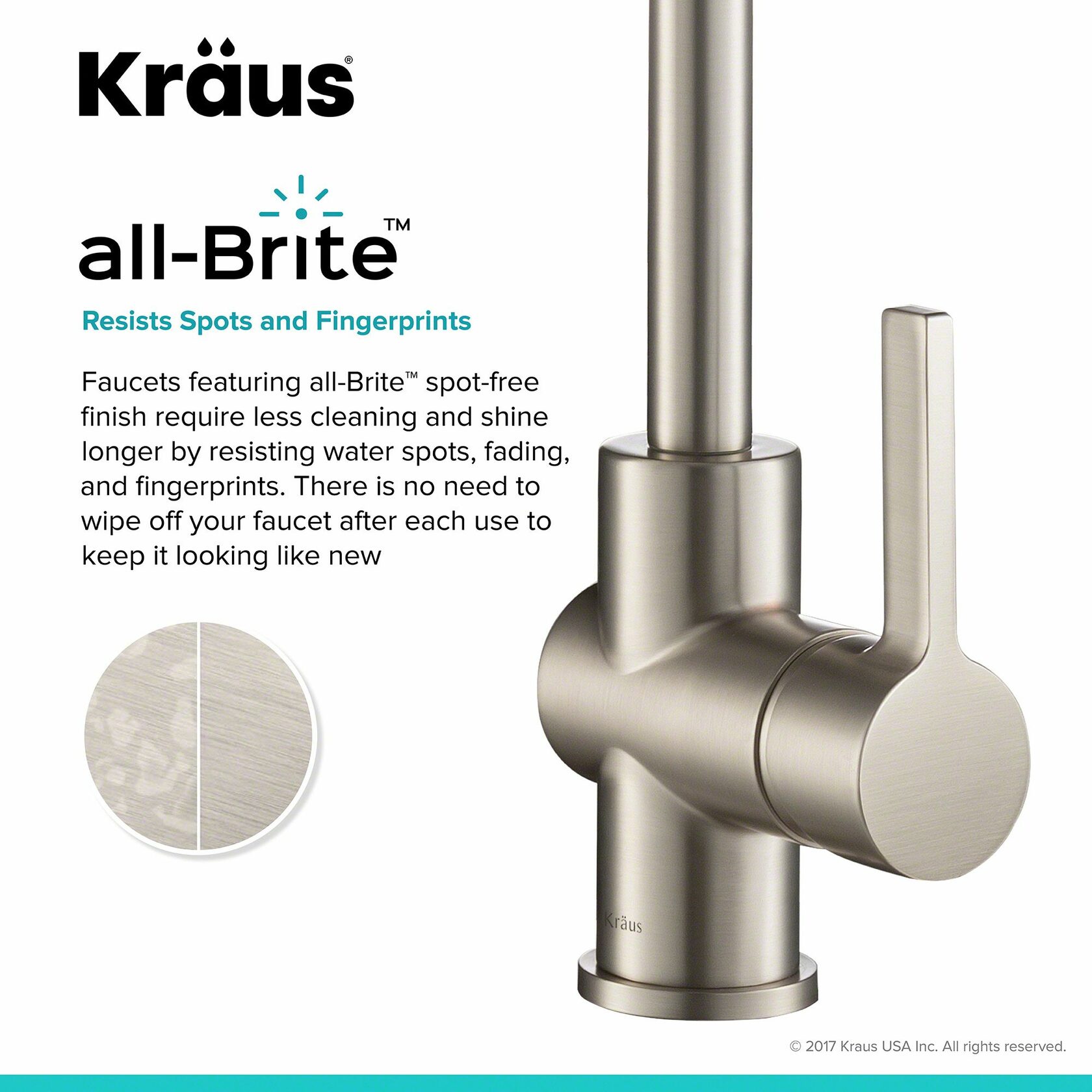 Кухонний змішувач Kraus KPF-1690SFS - изображение 8