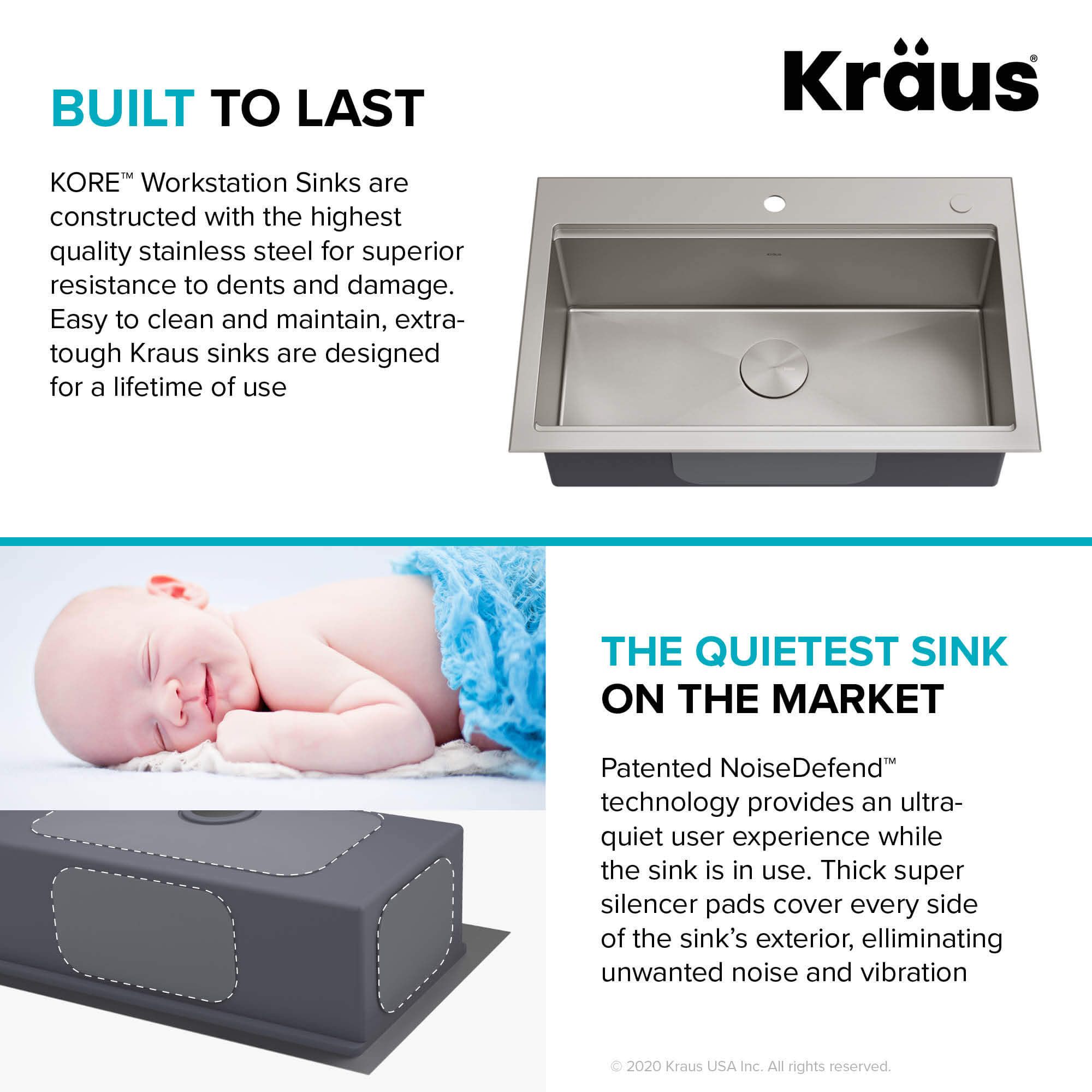 Кухонна мийка Kraus KWT300-32 - изображение 10