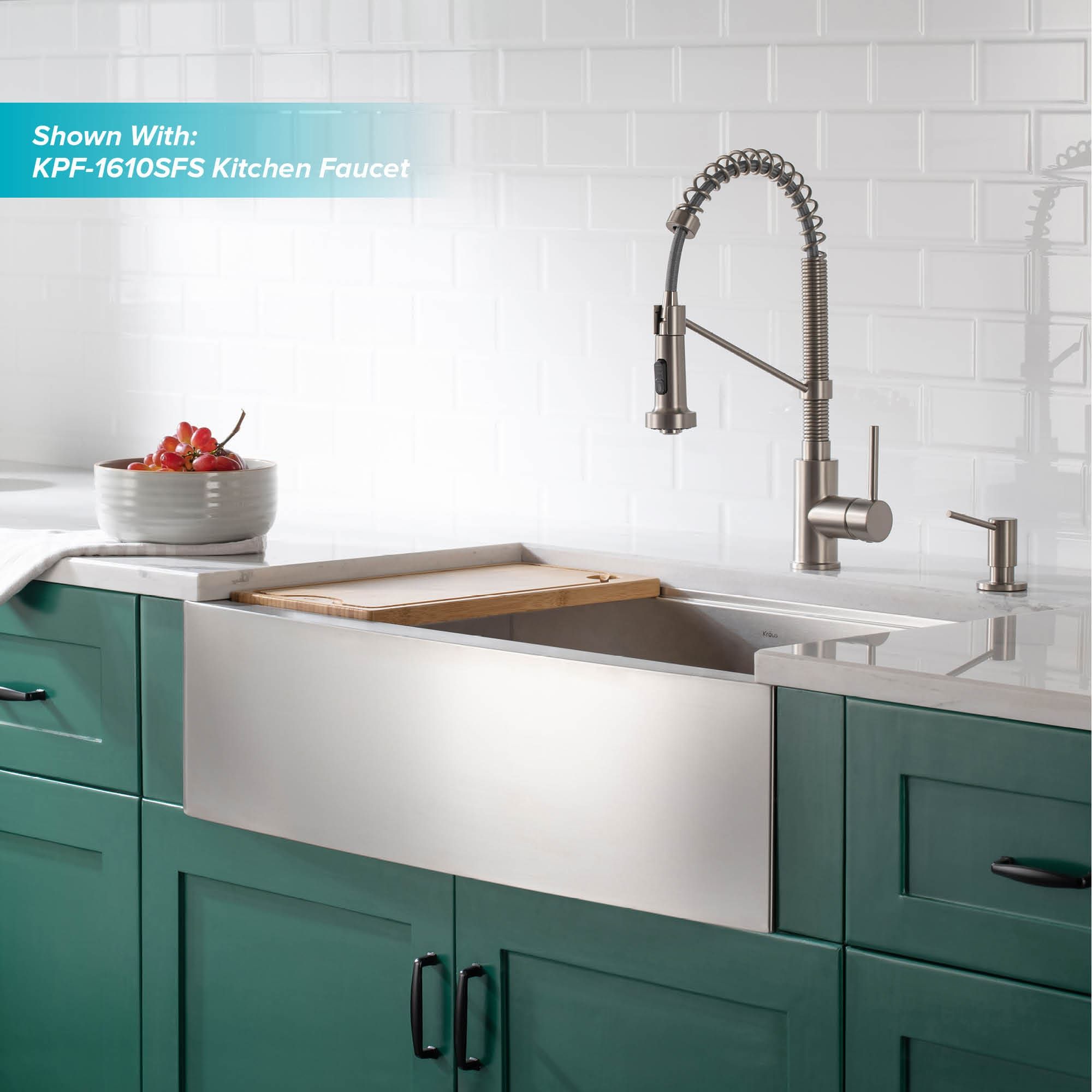 Кухонная мойка Kraus KWF210-33 - изображение 4