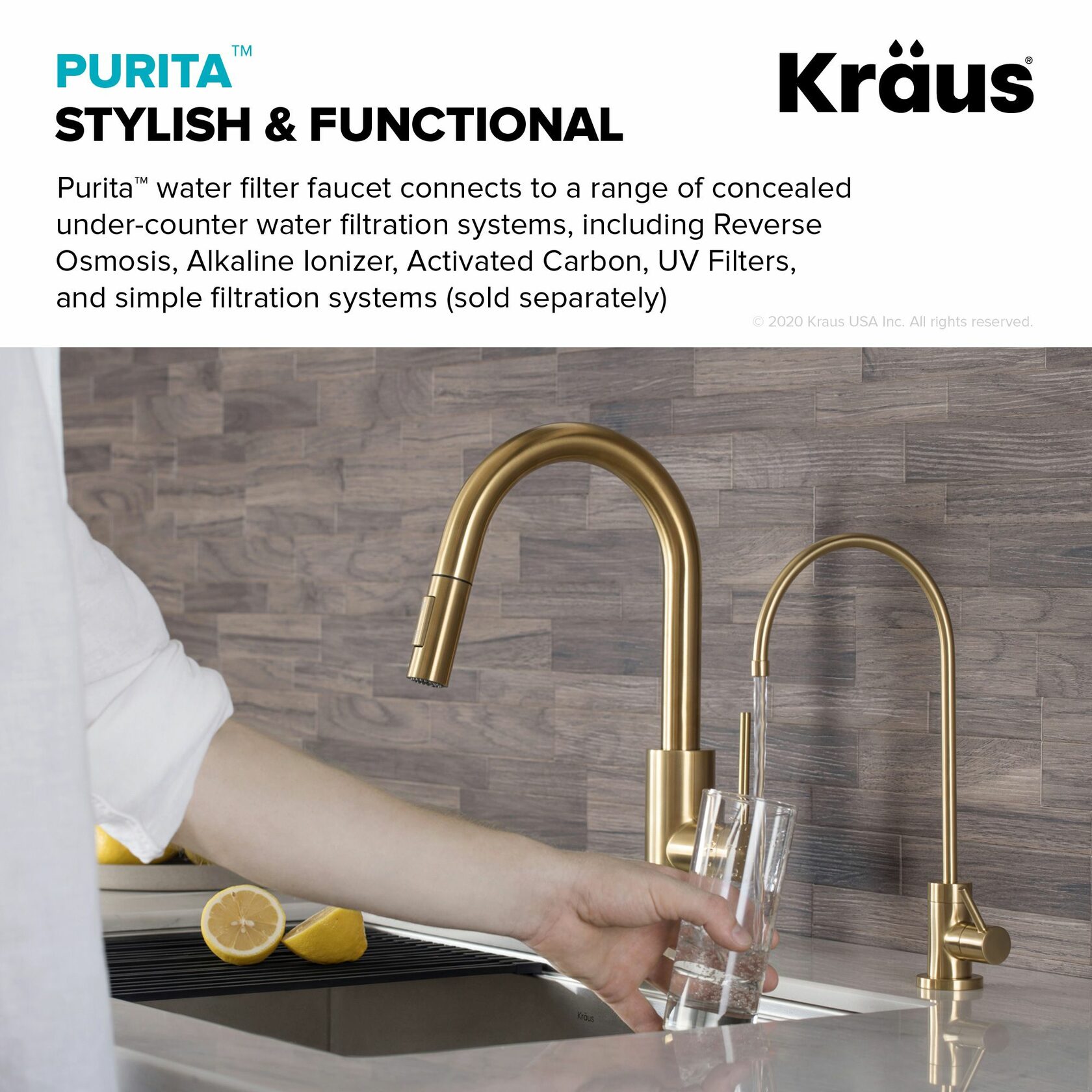 Кухонный смеситель Kraus FF-100BB - изображение 8